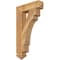 Ekena Millwork Merced Arts & Crafts Rough Sawn Bracket, Western Red Cedar, 4"W x 18"D x 30"H BKT04X18X30MRC03RWR - alternate 1